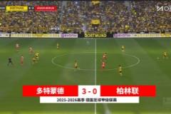 【集錦】意甲-吉拉西梅開二度 多特蒙德3-0柏林聯合取賽季首勝